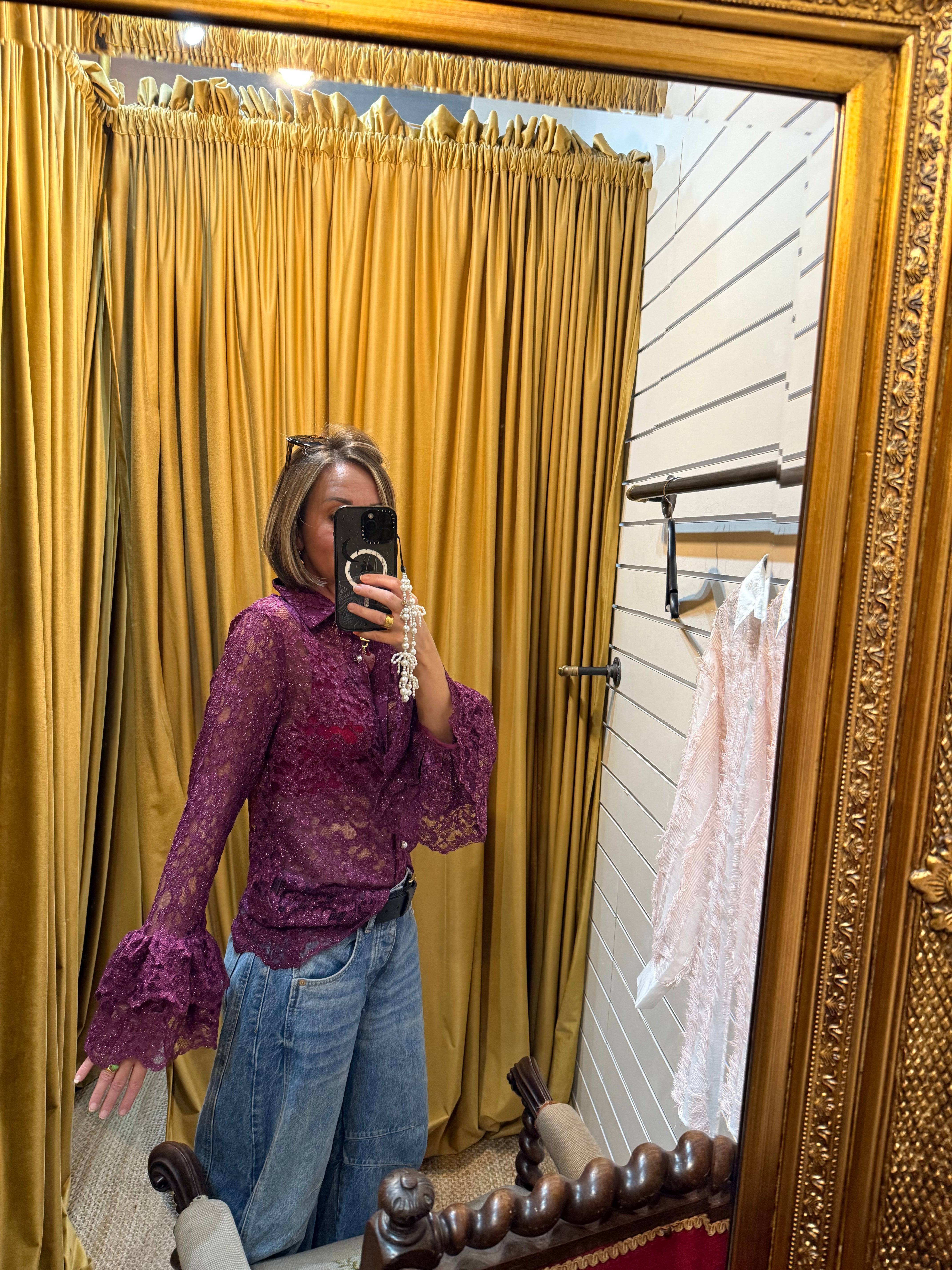 Sister Jane Dream Lace Shirt