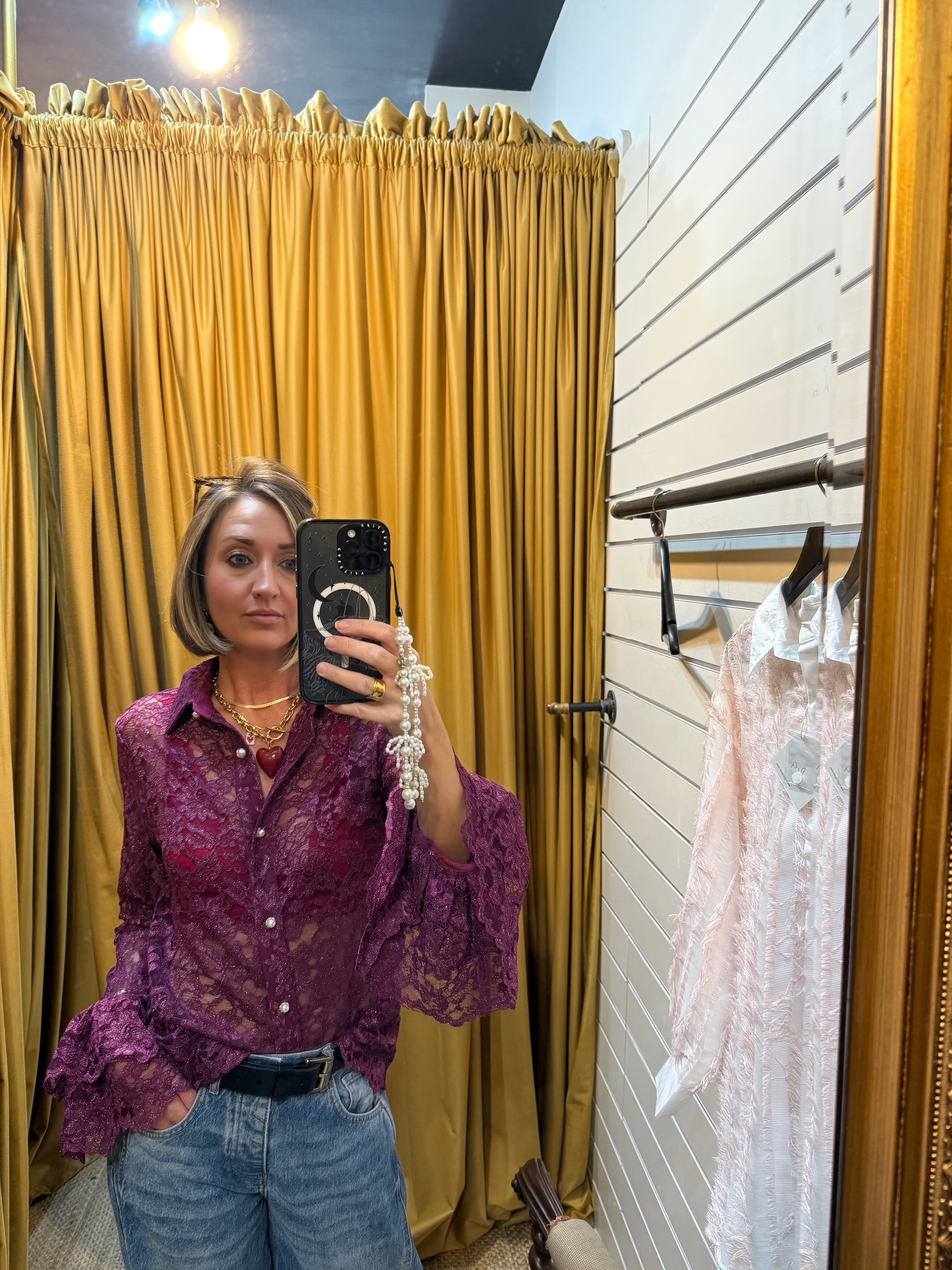 Sister Jane Dream Lace Shirt