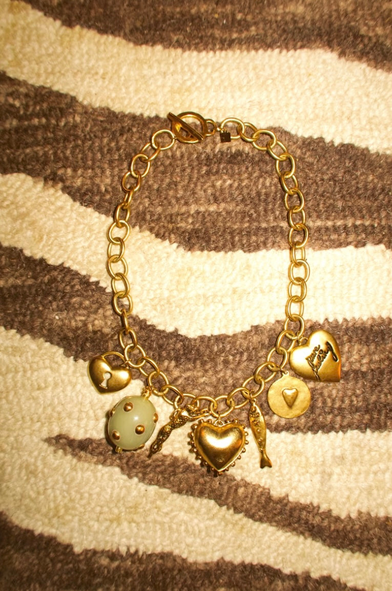 Marlowe Chunky Charm Necklace