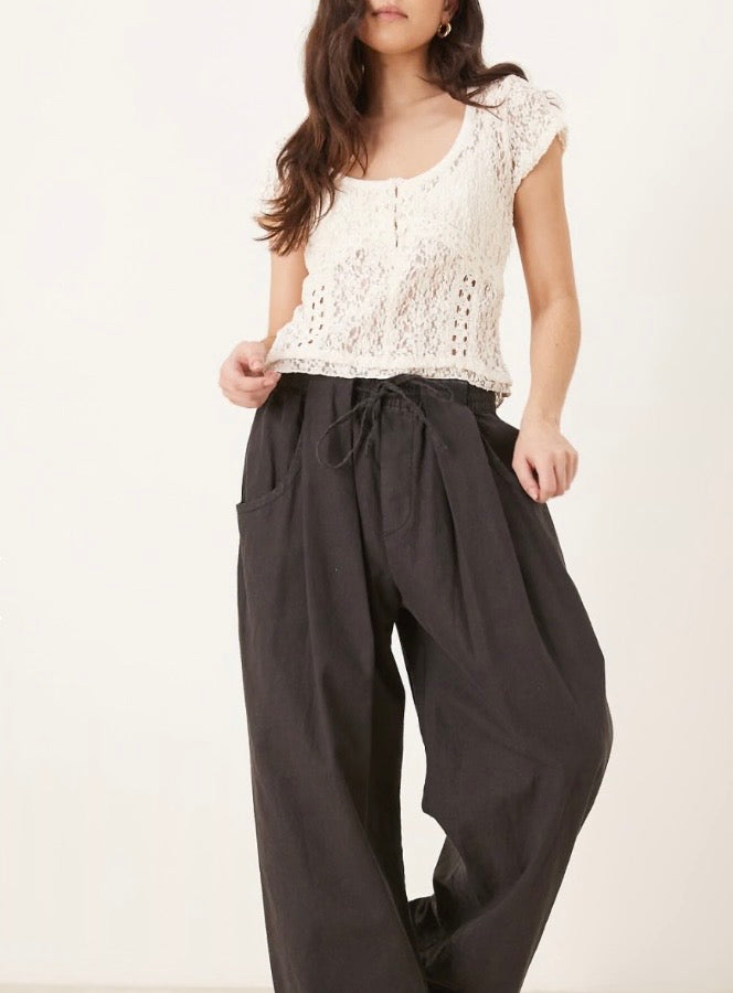 Free People Chambers Laidback Pull On Pant