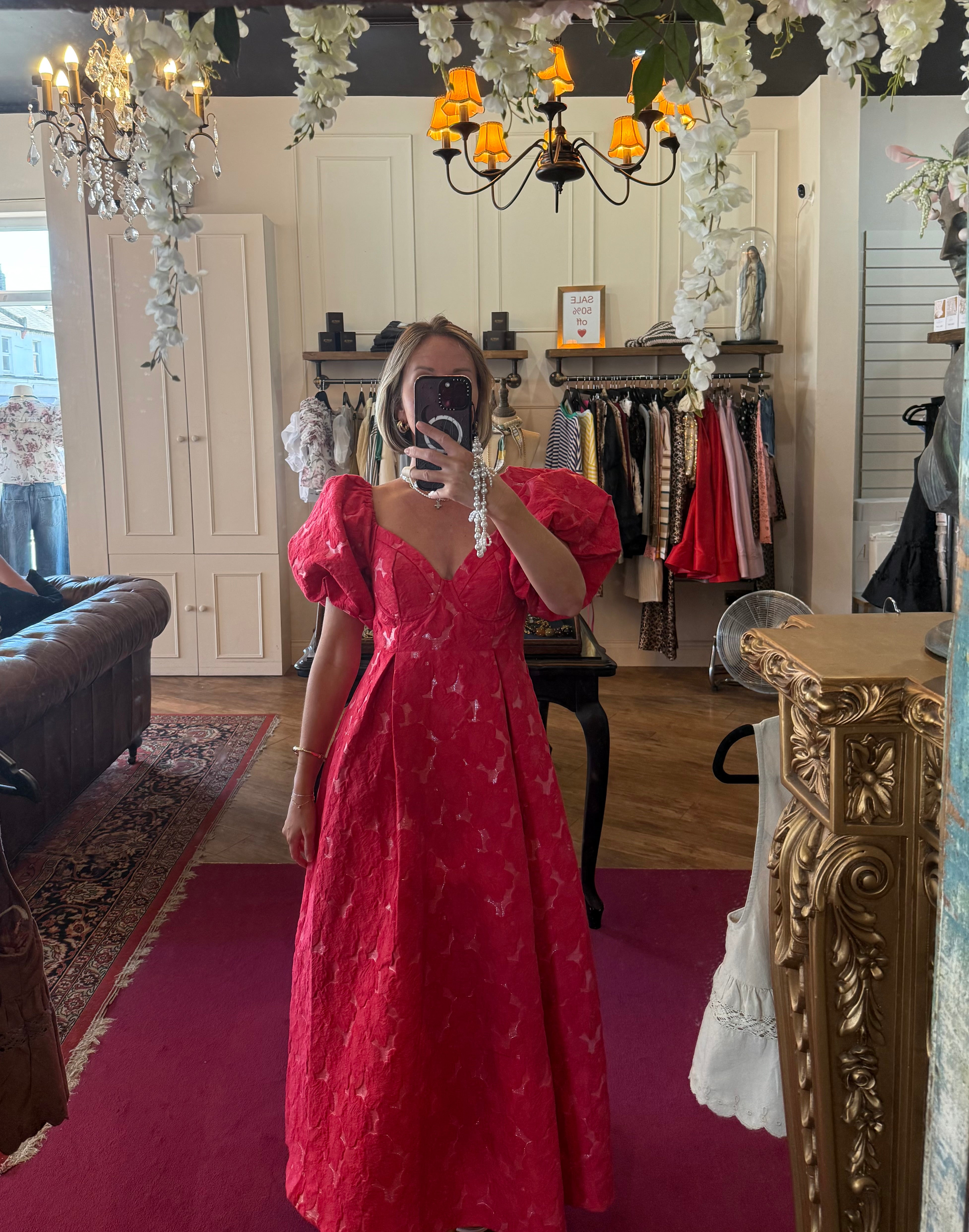 Dream Maria Jacquard Midi Dress - Sister Jane