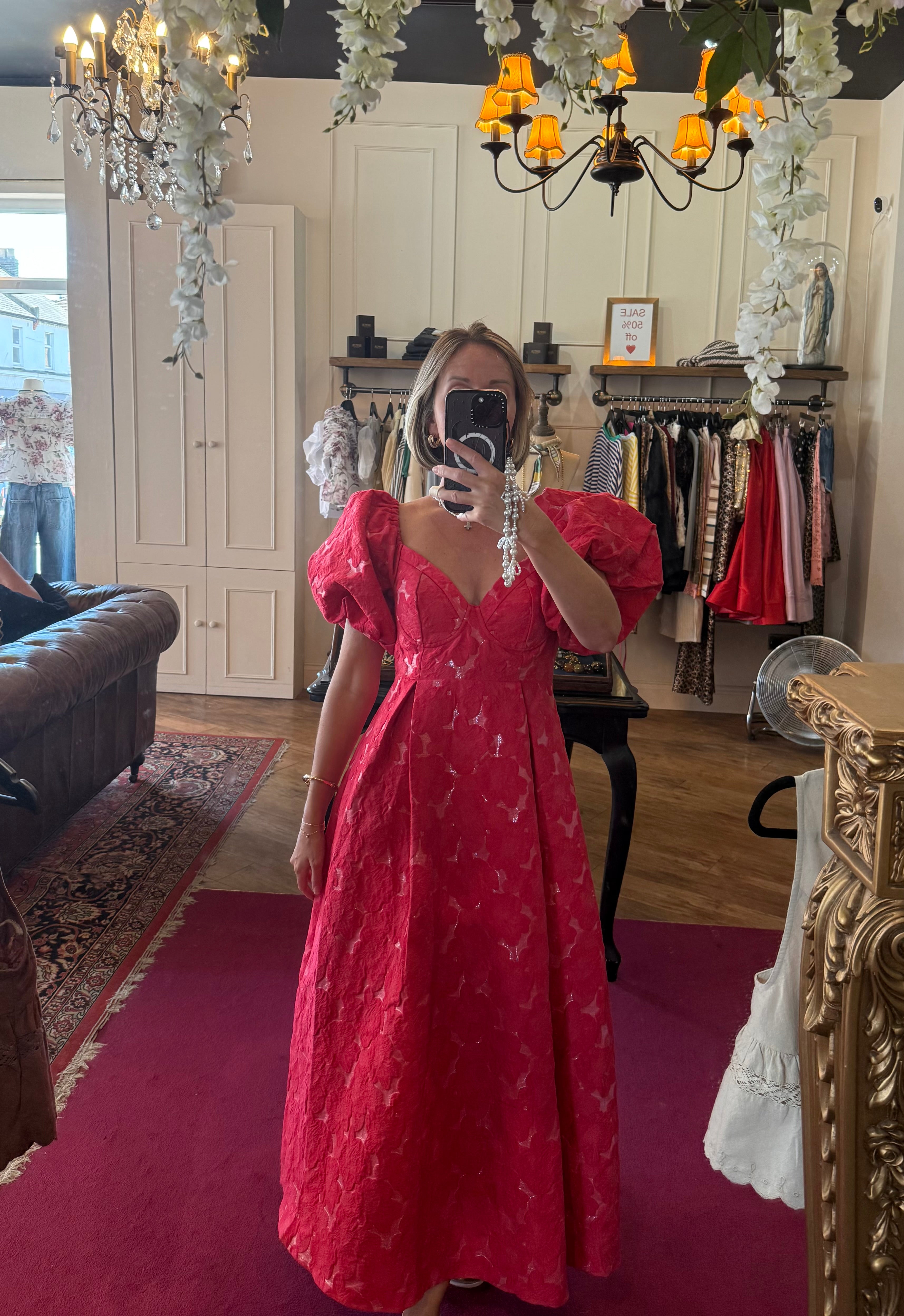 Dream Maria Jacquard Midi Dress - Sister Jane