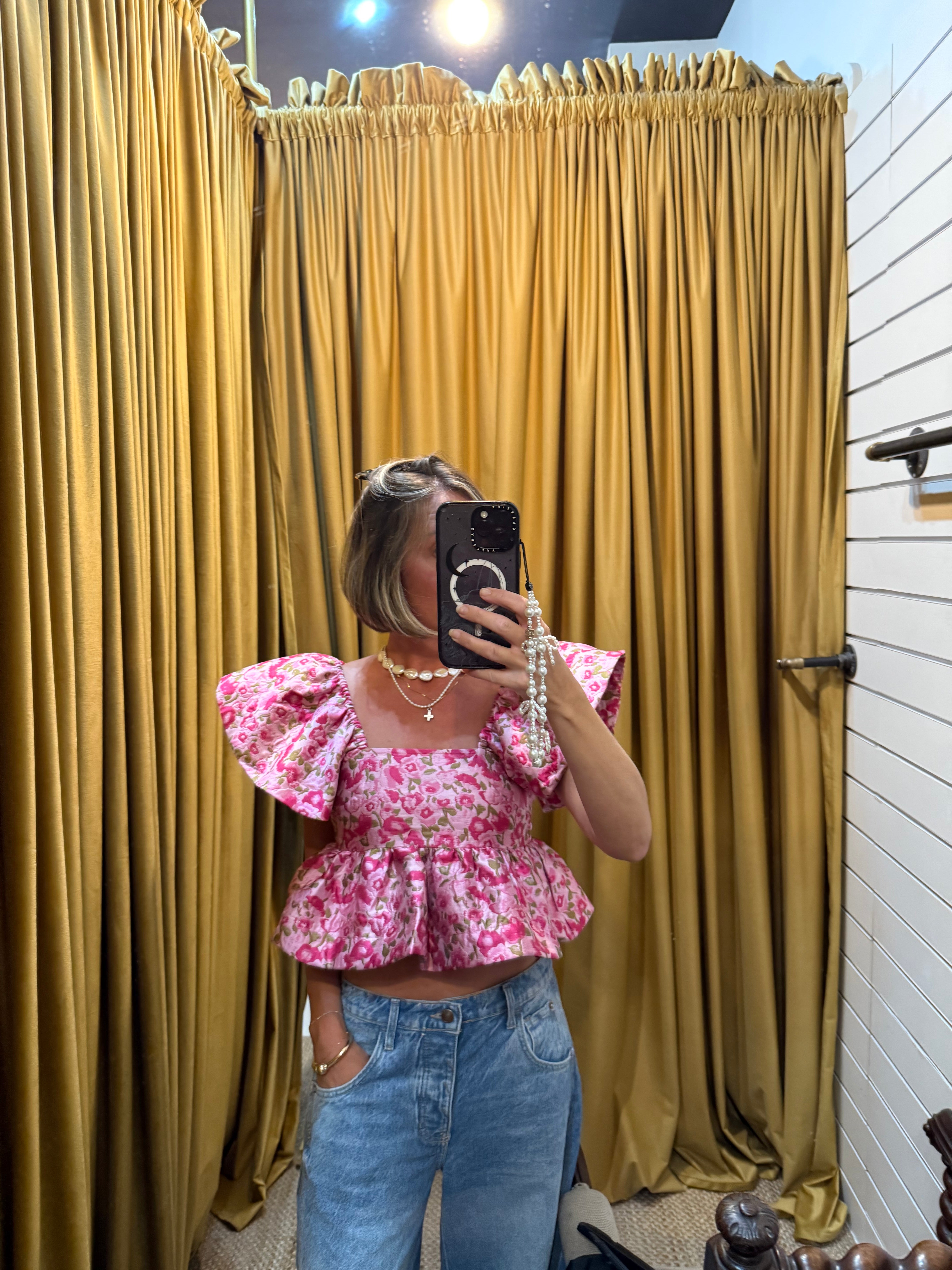 Dream Primavera Jacquard Top - Sister Jane