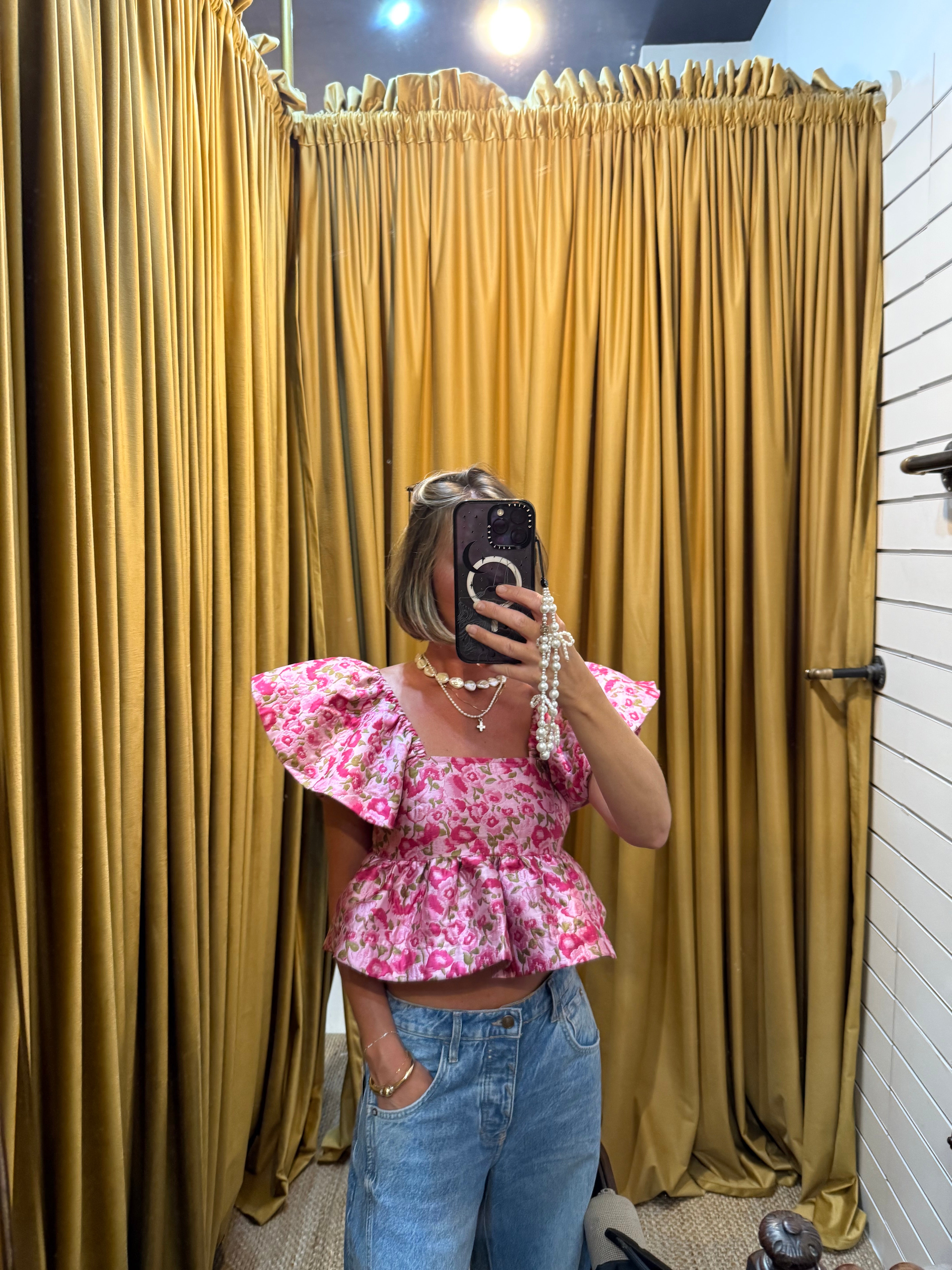 Dream Primavera Jacquard Top - Sister Jane