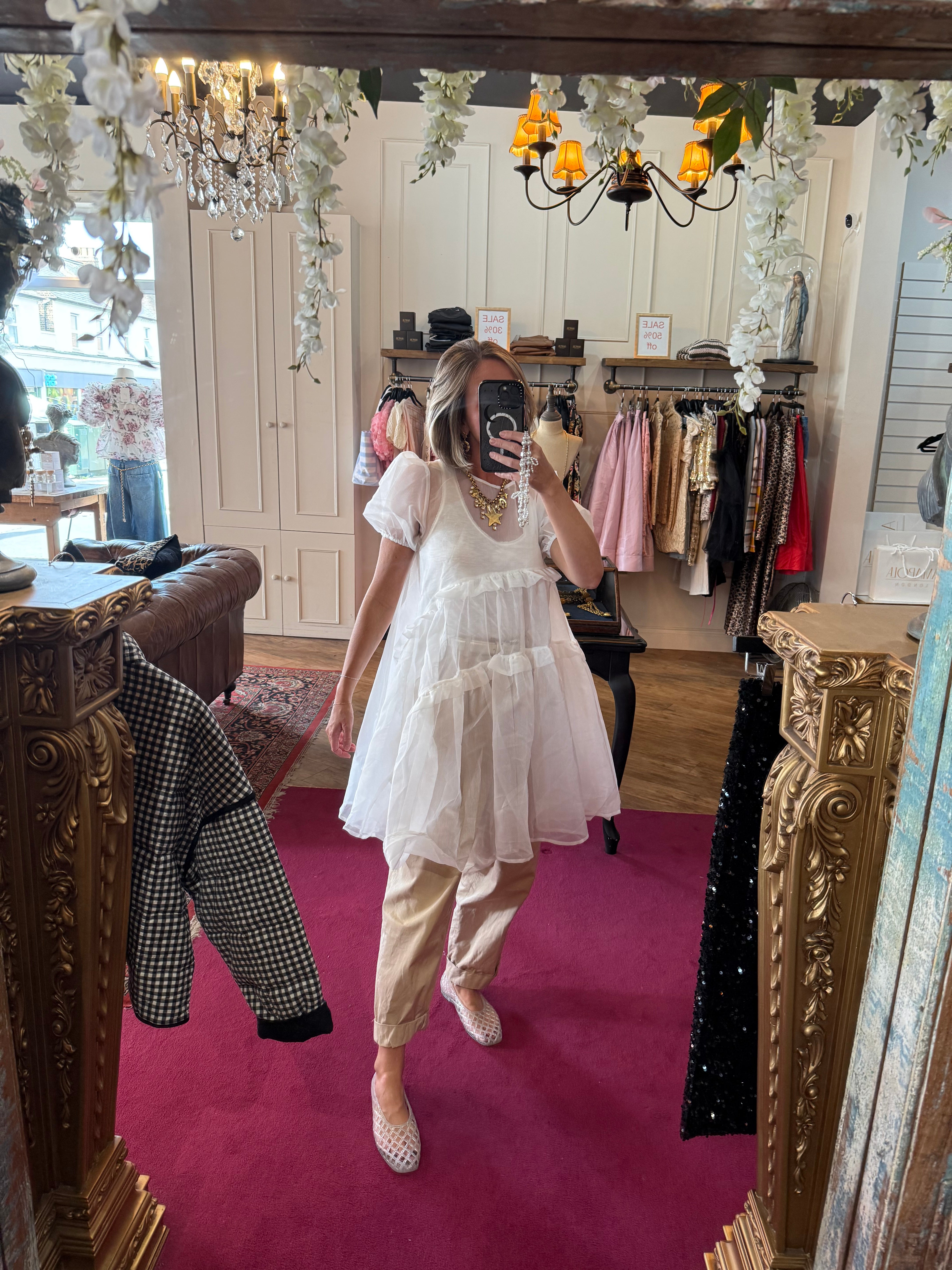 Ghospell Lennie Sheer Dress