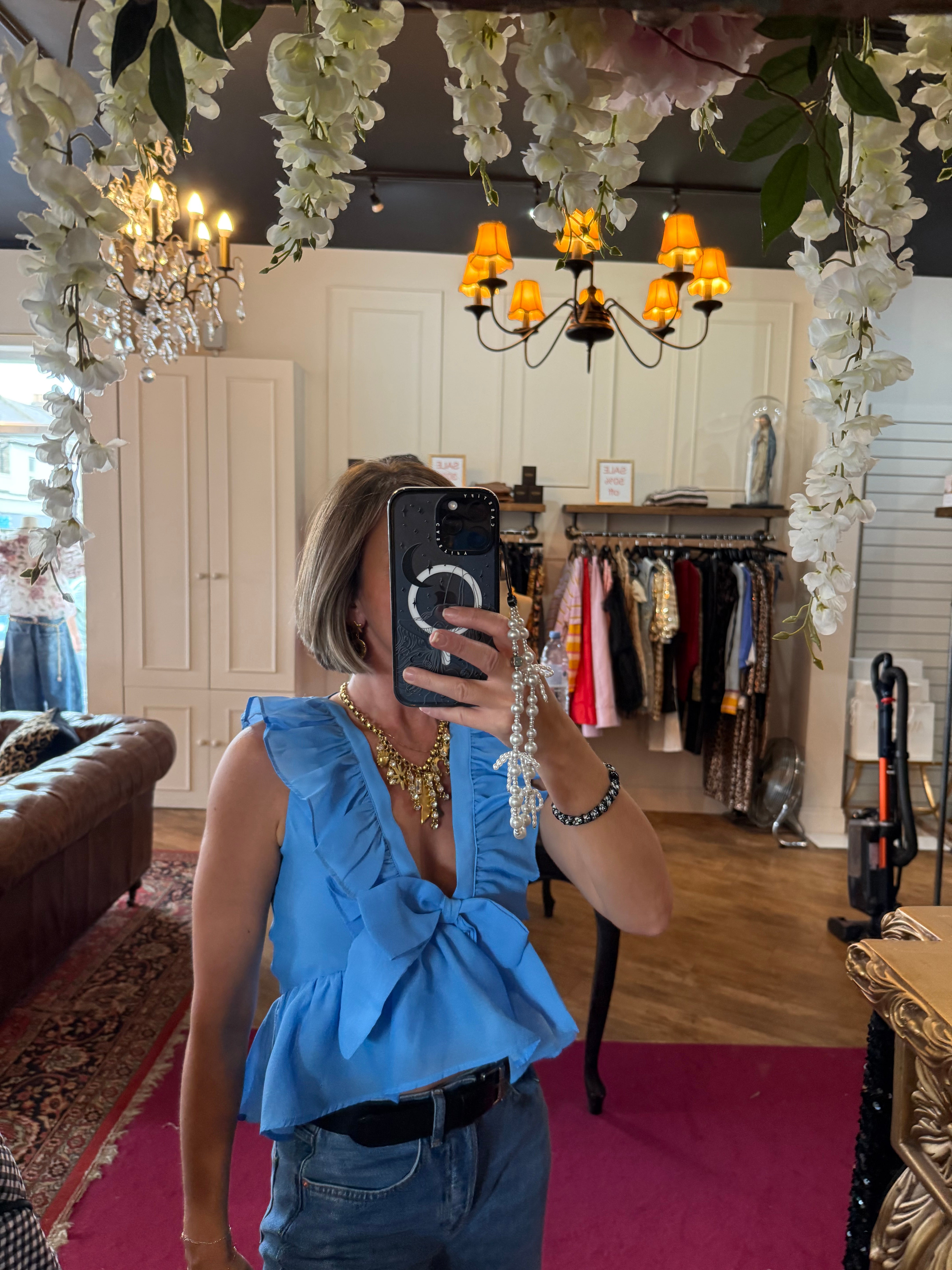 Sister Jane Dottie Bow Top