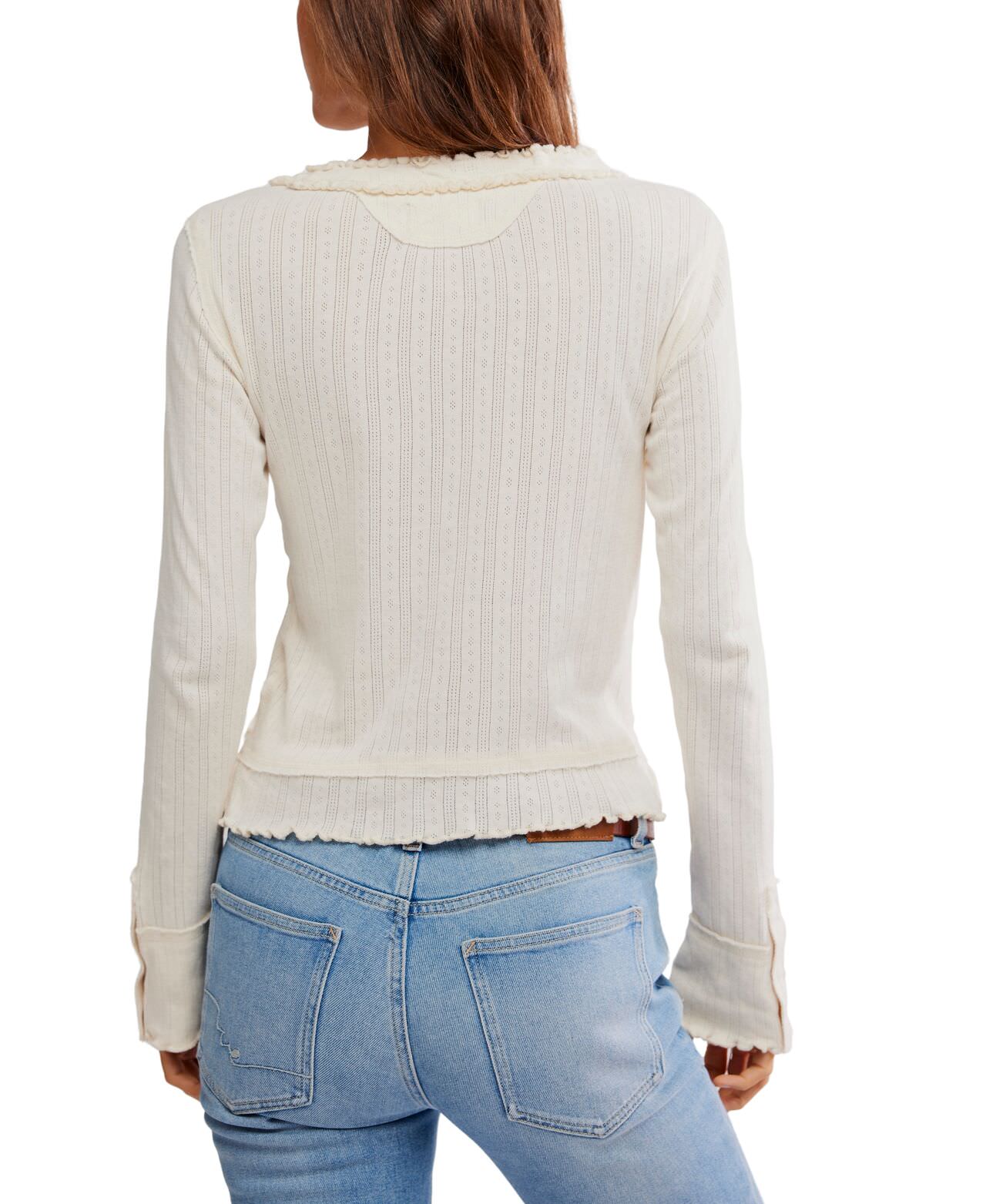 Free People Through The Woods Thermal Tee