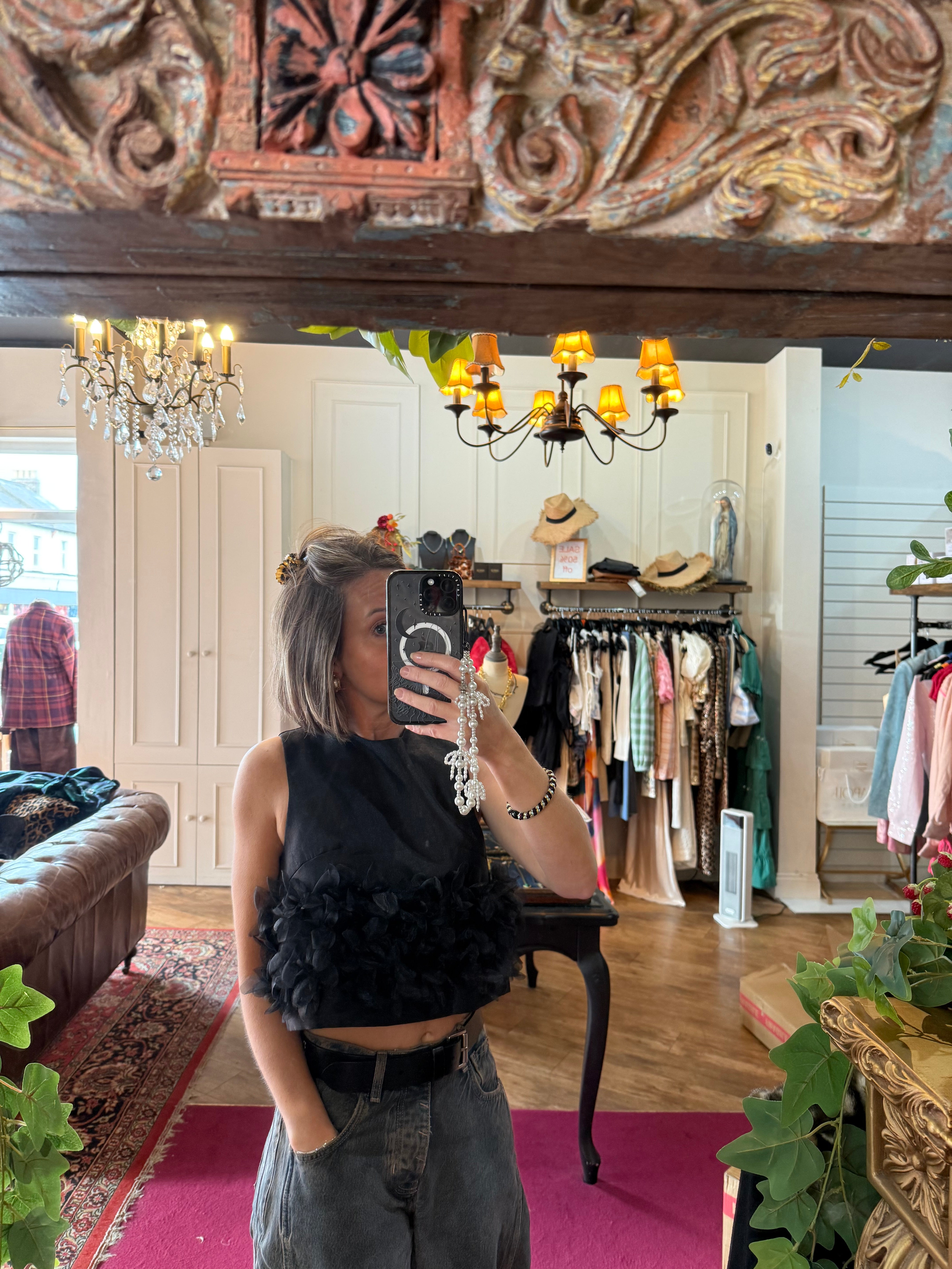 Plume Organza Top - Sister Jane